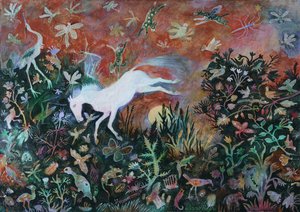 Salto a la luna, 2018 (acrílico)
