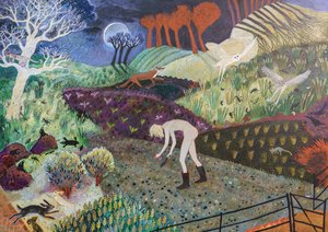 Perfecto para plantar, 2019 (acrílico) de Anna Pugh