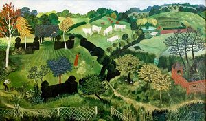 Domingo, 2013 (acrílico) de Anna Pugh