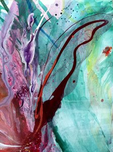 Un vibrante torrente floral de Anna Viklund