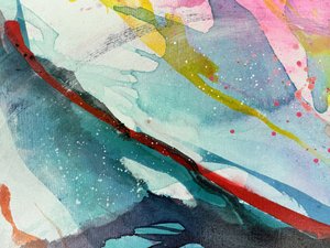 Colores vivos y fluidos de Anna Viklund