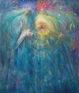 Laudabo te Domine in aeternum, 2012 (óleo sobre lino belga)