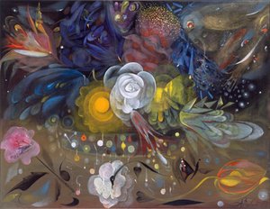 Las flores de la pequeña Ida, 2008 (óleo sobre lino belga)