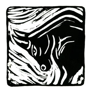 Horóscopo (Tauro), 2017 (impresión en lino) de Annalisa Morrocco