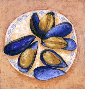 Moldes, 2014 (gouache) de Annalisa Morrocco