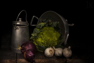 Naturaleza muerta de cocina vintage de Annalisa Raggio