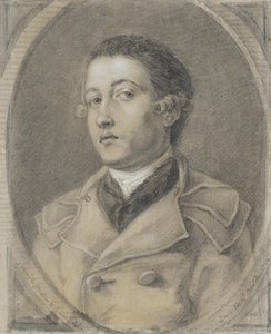 Retrato de un joven de Anne-Louis Girodet de Roucy-Trioson