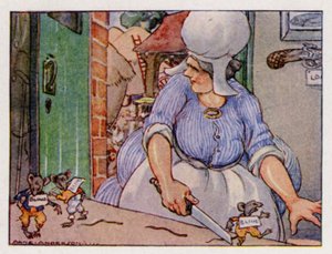 Rima infantil: Tres ratones ciegos de Anne (after) Anderson
