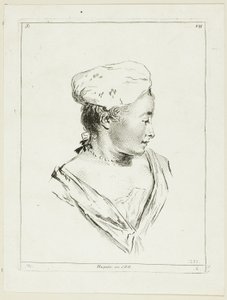 Cabeza de mujer de Anne Claude Philippe Caylus