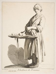 Vendedor de manzanas, 1746 de Anne Claude Philippe de Caylus