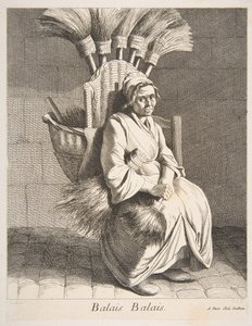 Vendedor de escobas de Anne Claude Philippe de Caylus