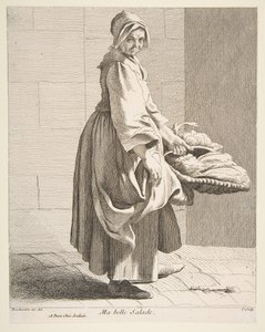 Vendedor de Lechugas de Anne Claude Philippe de Caylus