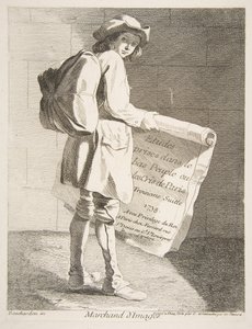 Vendedor de cuadros, 1738 de Anne Claude Philippe de Caylus