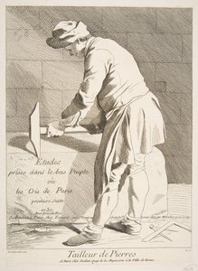 Cortador de Piedra, 1737 de Anne Claude Philippe de Caylus