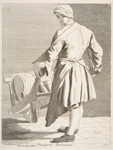 Vendedor ambulante de vinagre, 1738 de Anne Claude Philippe de Caylus