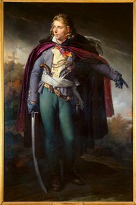 Retrato de Jacques Cathelineau (1759 - 1793) generalísimo Vendeano de Anne Louis Girodet de Roucy Trioson