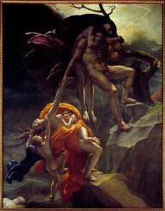 Escena del diluvio de Anne Louis Girodet de Roucy Trioson