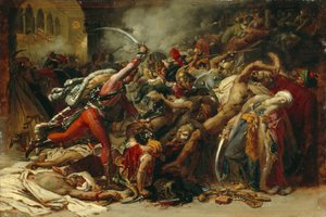 La Revuelta de El Cairo de Anne Louis Girodet de Roucy Trioson