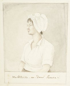 Retrato de una niña mulata