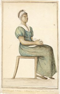 Retrato de un cocinero afroamericano con traje ordinario, sin fecha