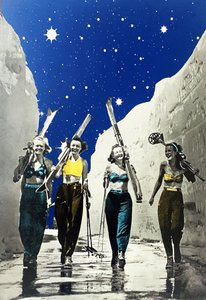 Niñas esquiadoras, 2022