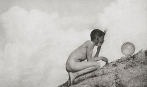 El Globo Maravilloso (fotograbado) de Anne W. Brigman