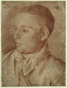 Carracci - Retrato de Baldassare Aloisi, llamado Galanino, 1589-1590