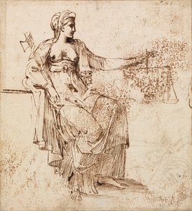 Carracci - Justicia, RCIN 902146