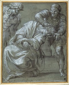Cristo coronado de espinas de Annibale Carracci