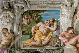 Diana y Endimión. Fresco