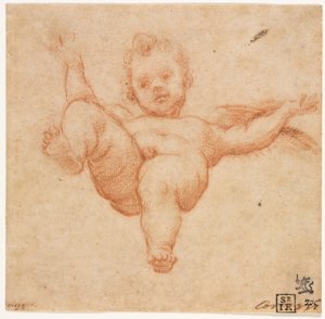 Fliegender Amor de Annibale Carracci