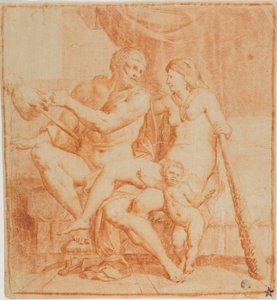 Hércules e Iole de Annibale Carracci