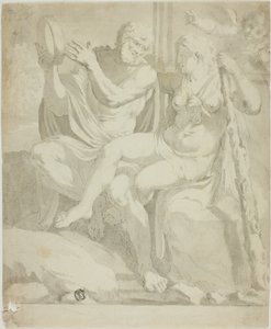 Hércules e Iole de Annibale Carracci
