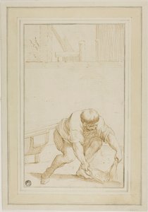 Recolector de Estiércol de Annibale Carracci