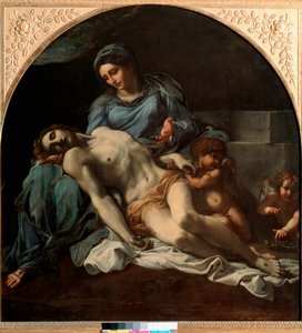 Piedad de Annibale Carracci