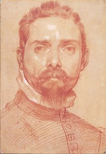Retrato del jugador de laúd Giulio Mascheroni, ca 1594