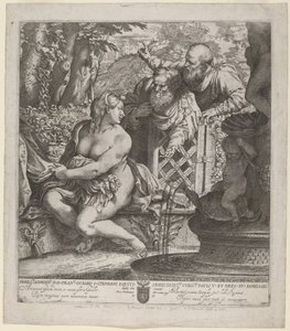 Susana y los ancianos de Annibale Carracci