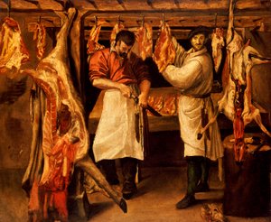 La carnicería de Annibale Carracci