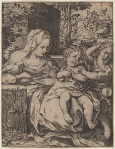 La Madonna de la Golondrina de Annibale Carracci