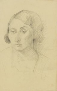 retrato de una dama de Anny Dollschein