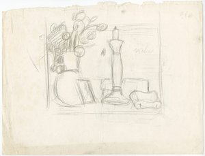 Bodegón - boceto de Anny Dollschein