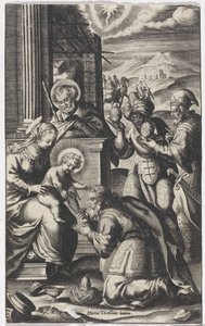 Adoración de los Reyes de Anonymous