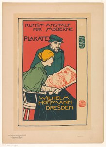 Anuncio para el Instituto de Arte de la Placa Moderna
Les Maîtres de l