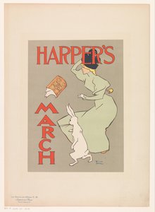 Anuncio del número de marzo de la revista Harper
