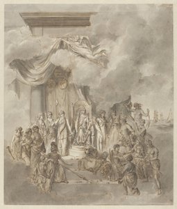 Alegoría del reinado de Guillermo I, 1838 de Anonymous