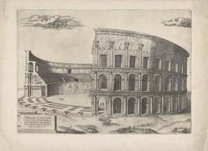 Anfiteatro de Castrense Espejo de la magnificencia romana (título de la serie) de Anonymous