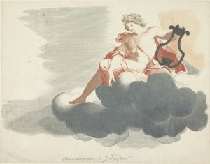 Apolo en las nubes de Anonymous