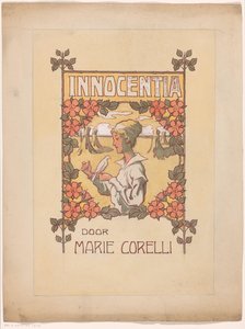 Diseño de banda para: Marie Corelli, Innocentia: vida soñada y realidad (Inocencia), 1915 de Anonymous