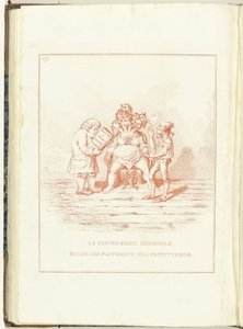 Barensnood van de Nationale Conventie, 1795 La Convención Nacional de Batavia que da origen a una Constitución (título sobre objeto) Hollandia Regenerata (Italianse kopie) (título de la serie) La regeneración de Holanda: un espejo para todos los pueblos re