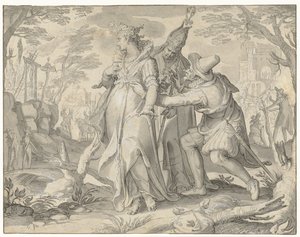 Amenazas a Holanda Alegorías de la revuelta holandesa (título de la serie)
